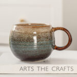 500ml Art coffee Cup - Image 4