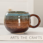 500ml Art coffee Cup - Image 3